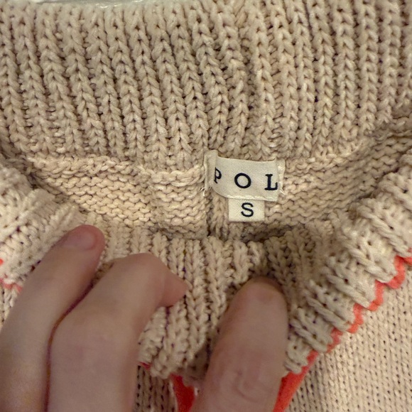 POL Granny Square Chenille Sweater Relaxed Fit Pants NWOT Sold - Picture 6 of 8